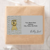 犬の骨ラベル ラベル (インサイチュ)