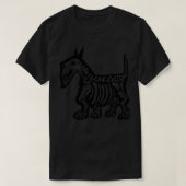 犬の骨格 Tシャツ (デザイン正面)