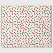 犬の骨 ラッピングペーパー (フラット)