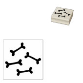 犬の骨 ラバースタンプ (押印)