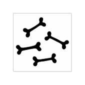 犬の骨 ラバースタンプ (インプリント)