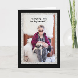 犬の髪と全て…私を愛し、私の犬のカードを愛する カード