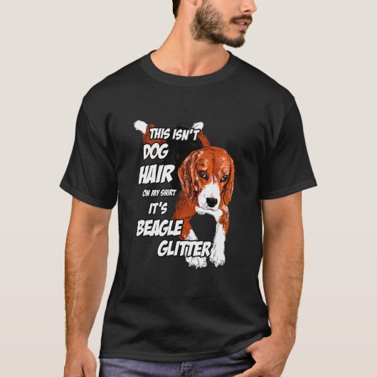 犬の髪を私のビーグルに Tシャツ (正面)