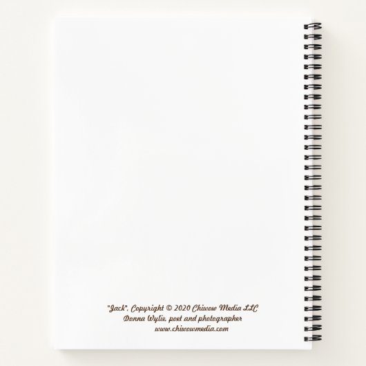 犬の魂 ノートブック (裏面)