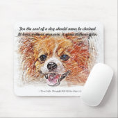 犬の魂 マウスパッド (マウス)