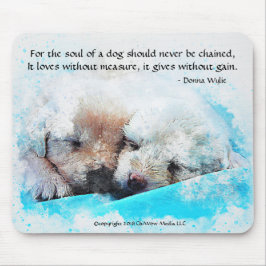 犬の魂 – 子犬 マウスパッド