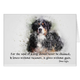 犬の魂 – Bernese Mountain Dog