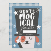 犬の魔術師キッズ教室バレンタインデー シーズンカード (正面/裏面)