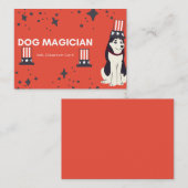 犬の魔術師キッズ教室バレンタイン ノートカード (正面/裏面)