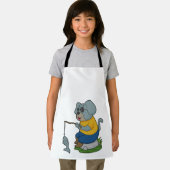 犬の魚釣りフィッシャーフィンシングロッド エプロン (インサイチュ)