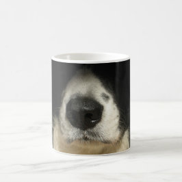 犬の鼻が近い コーヒーマグカップ