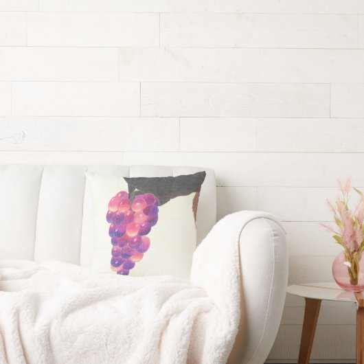 犬の鼻とブドウ枕 クッション (ソファ)