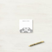 犬の鼻を嗅ぐ写真 ポストイット (デスク上)