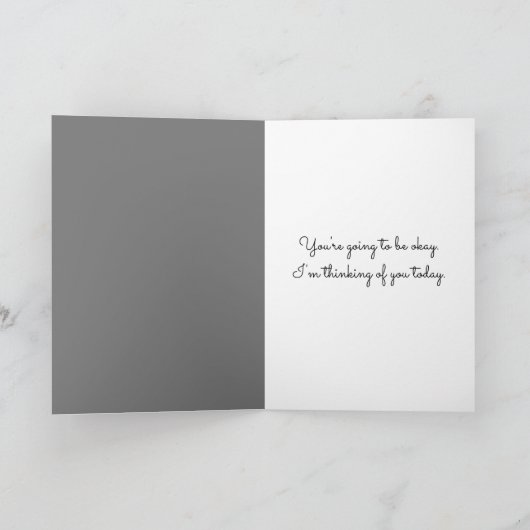 犬の鼻を持つフェンス カード (内部)