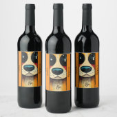 犬の鼻 ワインラベル (ボトル)