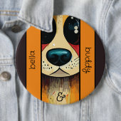 犬の鼻 缶バッジ (インサイチュ)