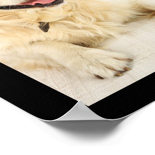 犬の15写真ホームは私たちの犬がいる場所カスタムである ポスター (角)