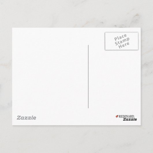 犬の ポストカード (裏面)