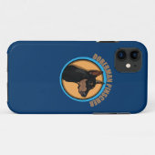 犬の(犬)ドーベルマン・ピンシェル Case-Mate iPhoneケース (裏面(横))