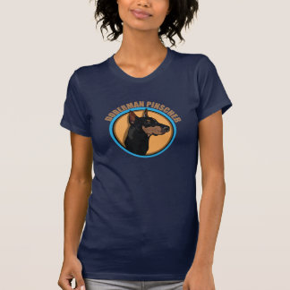 犬の（犬）ドーベルマン・ピンシェル Tシャツ