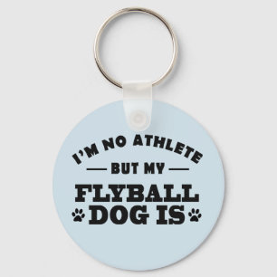 犬のFlyball Keychainのギフト キーホルダー