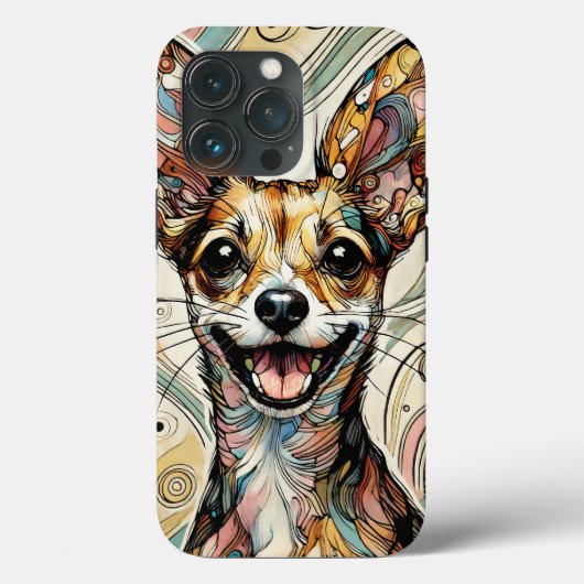 犬のiPhone 13 Proタフケース Case-Mate iPhoneケース (裏面)