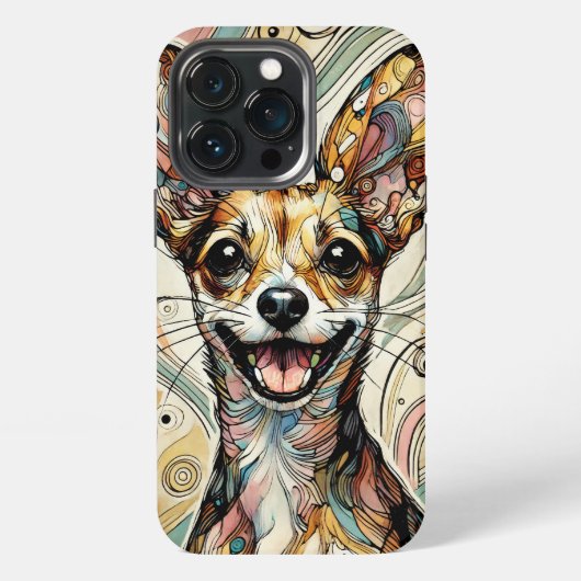 犬のiPhone 13 Proタフケース iPhoneケース (裏面)