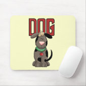 犬のTシャツおよびギフト マウスパッド (マウス)