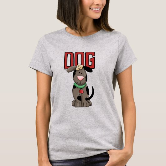 犬のTシャツおよびギフト Tシャツ (正面)