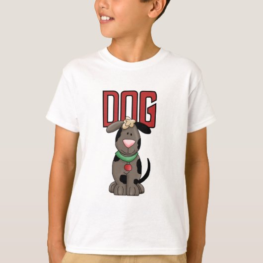 犬のTシャツおよびギフト Tシャツ (正面)