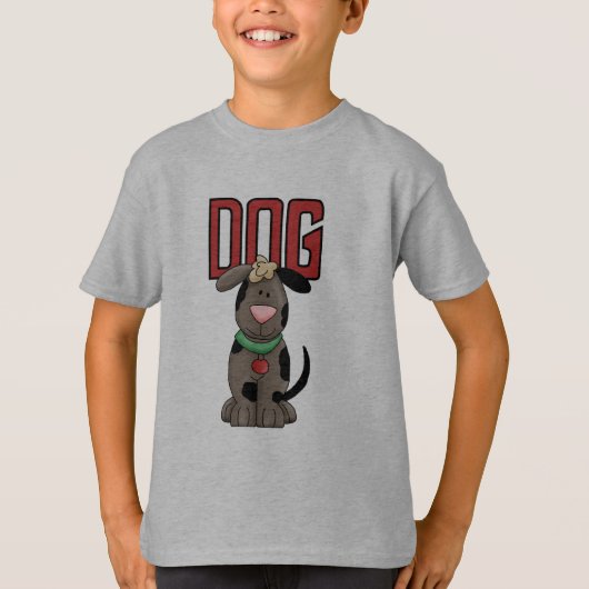 犬のTシャツおよびギフト Tシャツ (正面)