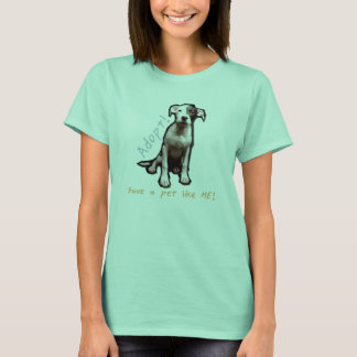 犬のTシャツを着る Tシャツ