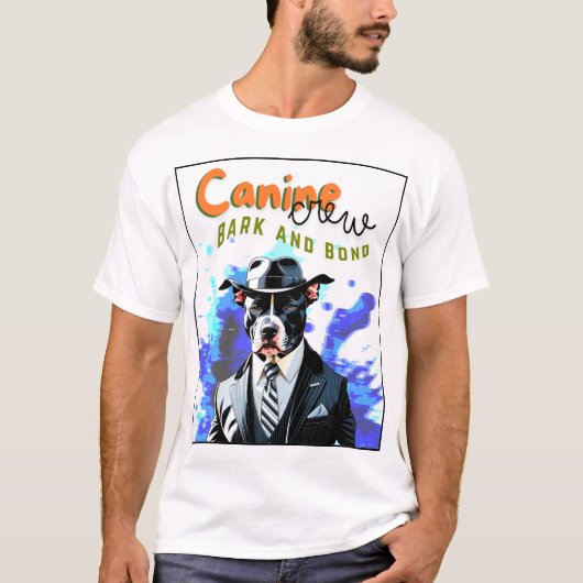 犬のTシャツユニセックス（全て） Tシャツ (正面)