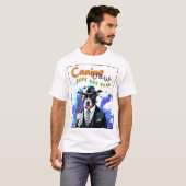 犬のTシャツユニセックス（全て） Tシャツ (正面フル)