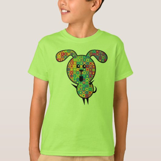 犬のTシャツ Tシャツ (正面)