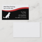 犬のTraningの名刺 名刺 (正面/裏面)