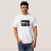 犬のX線 Tシャツ (正面フル)