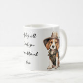 犬はあなたに無条件の愛を教えてくれる コーヒーマグカップ (正面右)