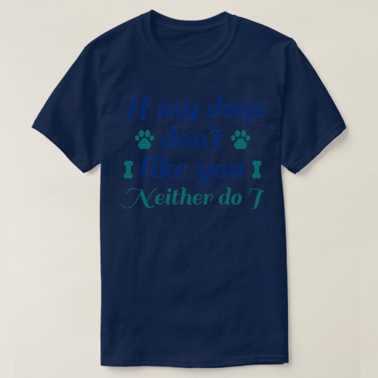 犬はお前を嫌う2 Tシャツ (デザイン正面)