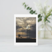 犬はがき ポストカード (スタンド正面)