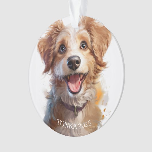 犬はすべてをより良くする  オーナメント (正面)