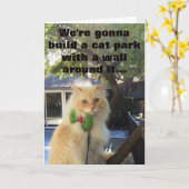 犬はそれの支払おうとしています カード (黄色い花)