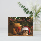 犬はクリスマスだけじゃなくて一生だ シーズンポストカード (スタンド正面)