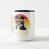 犬はクールすべて縁どの規則 ツートーンマグカップ (正面左)