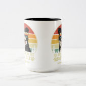 犬はクールすべて縁どの規則 ツートーンマグカップ (中央)