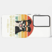 犬はクールすべて縁どの規則 SAMSUNG GALAXYケース (裏面横)