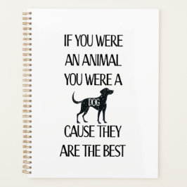 犬はザ最高のープランナー プランナー手帳