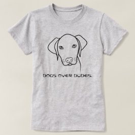 犬はダッド·ワイマラナーの上に Tシャツ