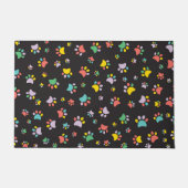 犬はドアのマットを手で ドアマット (正面)