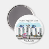 犬はドッグズだから マグネット (正面/裏面)